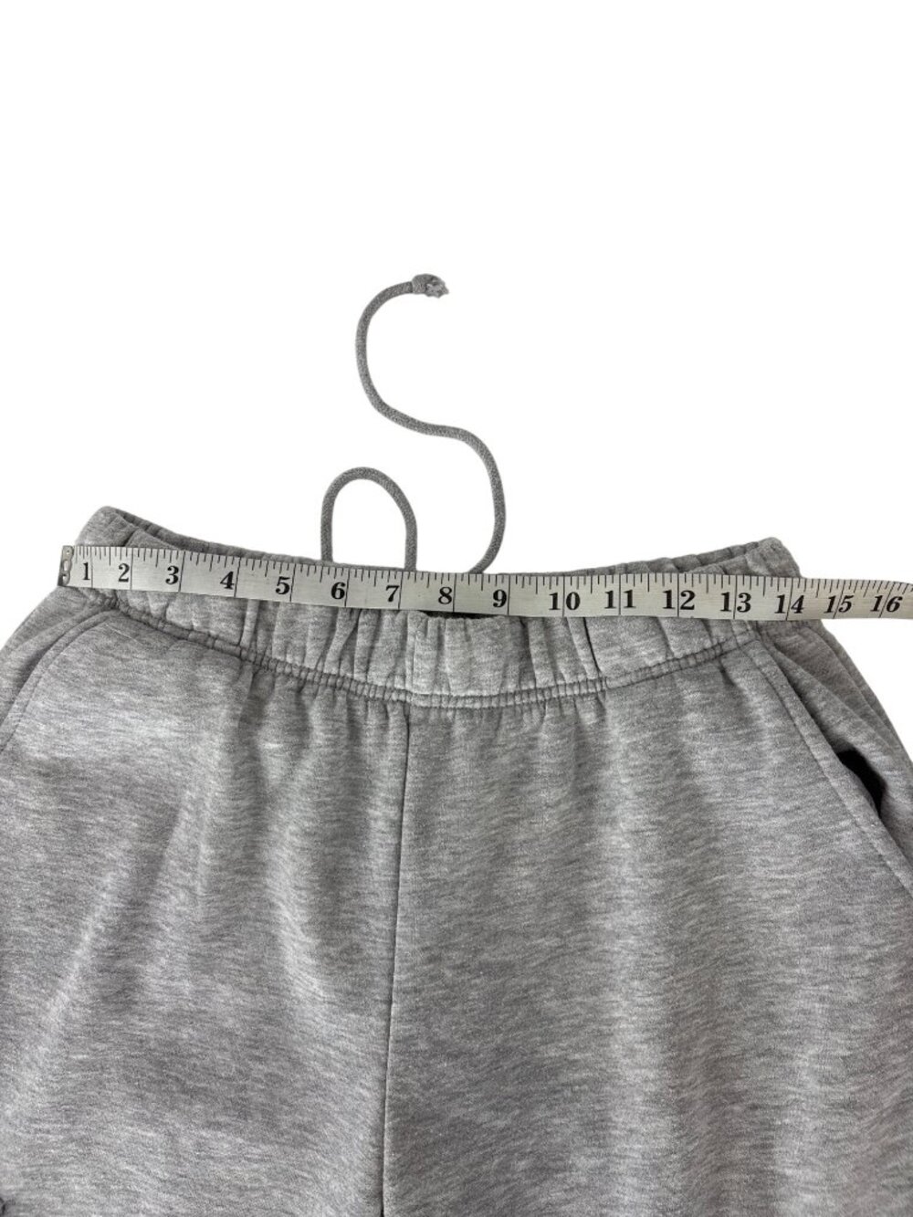 Fourteen Twelve Y2K Gray Wide Leg Cargo Sweatpants Oversized Baggy Lounge Size M - Picture 11 of 16